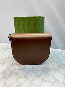 کیف دوشی زنانه گوچی Gucci قهوه‌ای