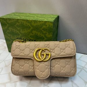 کیف دوشی و دستی زنانه گوچی Gucci مدل اسپرت طرح برجسته