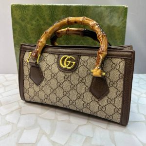 کیف دستی کلاسیک زنانه گوچی Gucci دسته بامبو
