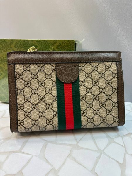 کیف دستی مجلسی زنانه گوچی Gucci زنجیر طلایی
