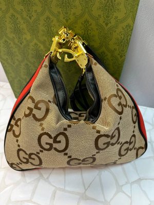 کیف دوشی بزرگ زنانه گوچی Gucci بند قابل تنظیم و جداشونده