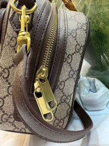 کیف دستی زنانه گوچی Gucci دسته بامبو صندوقی