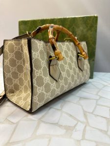 کیف دستی کلاسیک زنانه گوچی Gucci دسته بامبو