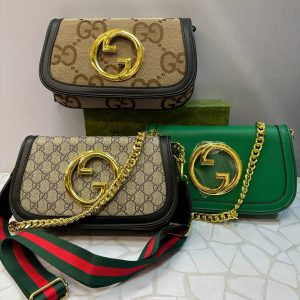 کیف دستی زنجیر طلایی زنانه گوچی Gucci