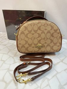 کیف دستی زنانه برند کوچ طرح پرچمی