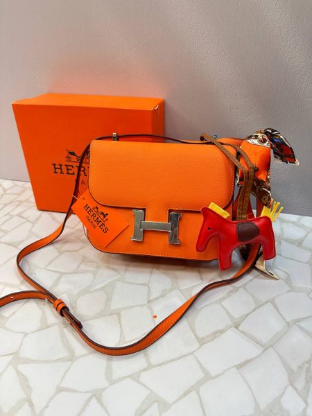 کیف دوشی هرمس زنانه چرمی