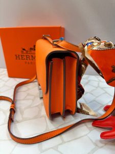 کیف دوشی هرمس زنانه چرمی
