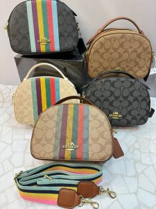 کیف دستی زنانه برند کوچ طرح پرچمی