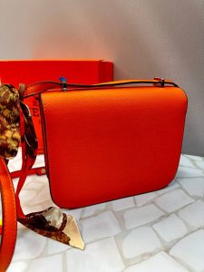 کیف دوشی هرمس زنانه چرمی