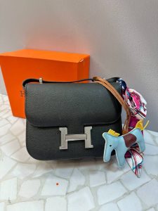 کیف دوشی هرمس زنانه چرمی