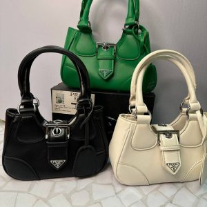 کیف دستی پرادا زنانه مدل کمربندی چرمی | طراحی لوکس و سبک کلاسیک