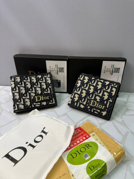 کیف پول جیبی دیور مدل تاشو