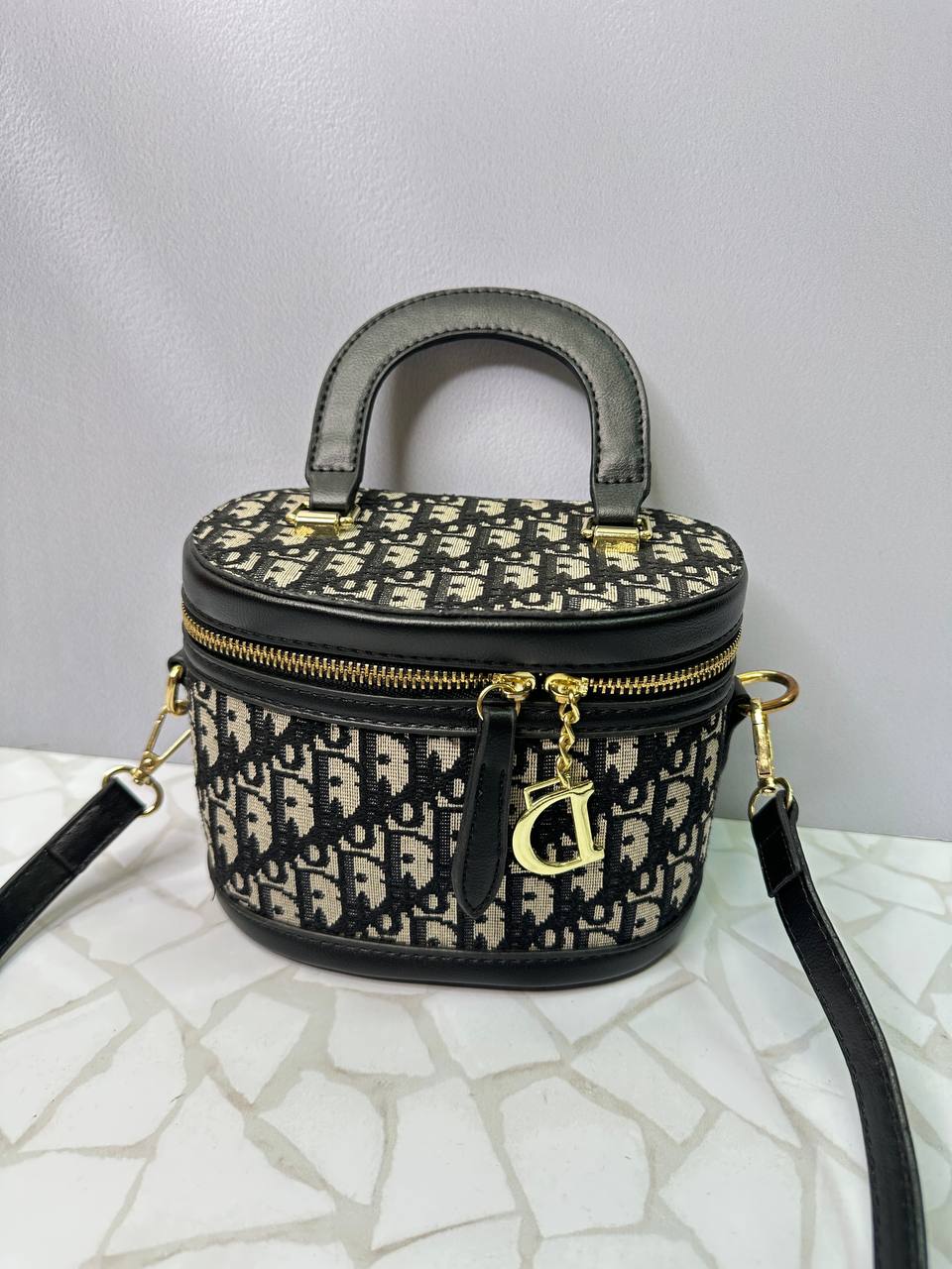 کیف دستی دیوور منوگرام آبی زنانه