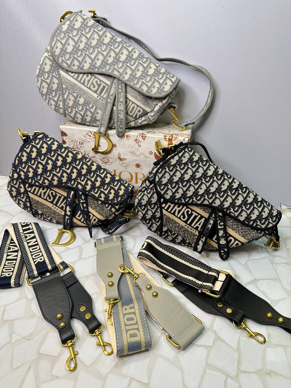 کیف دیور تفنگی منوگرام زنانه