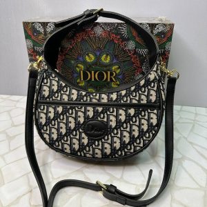 کیف دیور مدل ماه منوگرام مشکی