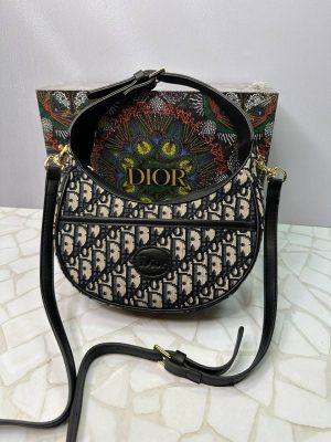 کیف دیور مدل ماه منوگرام مشکی