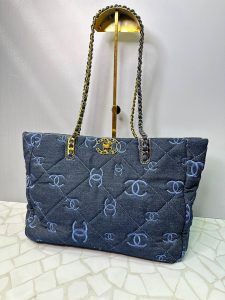 کیف جین شنل آبی