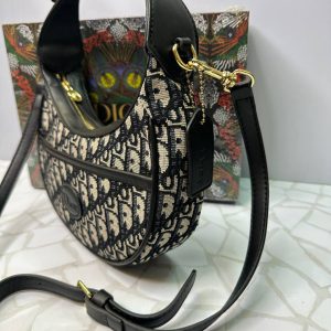 کیف دیور مدل ماه منوگرام مشکی