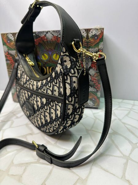 کیف دیور مدل ماه منوگرام مشکی