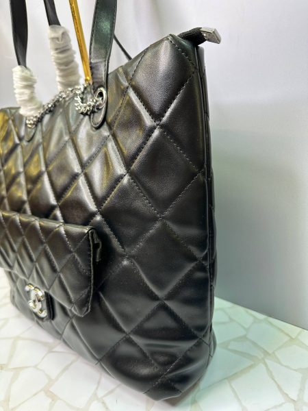 کیف دستی زنانه مشکی بزرگ شنل