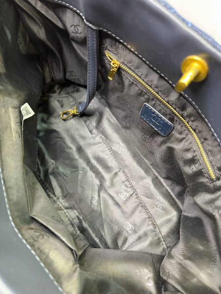 کیف جین شنل آبی