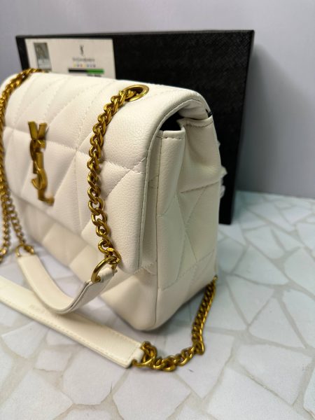 کیف دوشی ایو سن لورن سفید