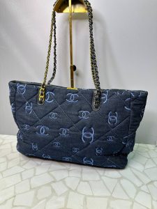 کیف جین شنل آبی