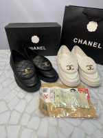 کالج شنل Chanel چرمی زنانه مدل لوفر