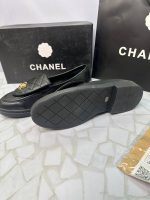 کالج شنل Chanel چرمی زنانه مدل لوفر