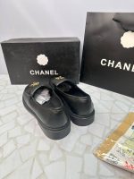 کالج شنل Chanel چرمی زنانه مدل لوفر