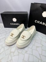 کالج شنل Chanel چرمی زنانه مدل لوفر