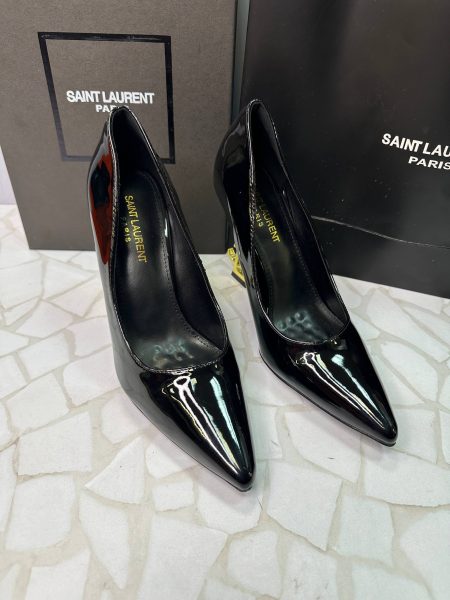 کفش پاشنه بلند ایو سن لورن Saint Laurent زنانه ورنی