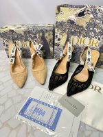 کفش پاشنه بلند دیور Dior زنانه توری مجلسی