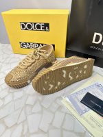کتونی ونس دولچه گابانا Dolce & Gabbana نگین‌دار چرمی
