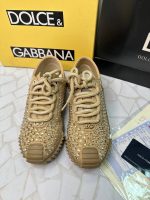 کتونی ونس دولچه گابانا Dolce & Gabbana نگین‌دار چرمی