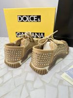 کتونی ونس دولچه گابانا Dolce & Gabbana نگین‌دار چرمی