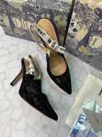 کفش پاشنه بلند دیور Dior زنانه توری مجلسی